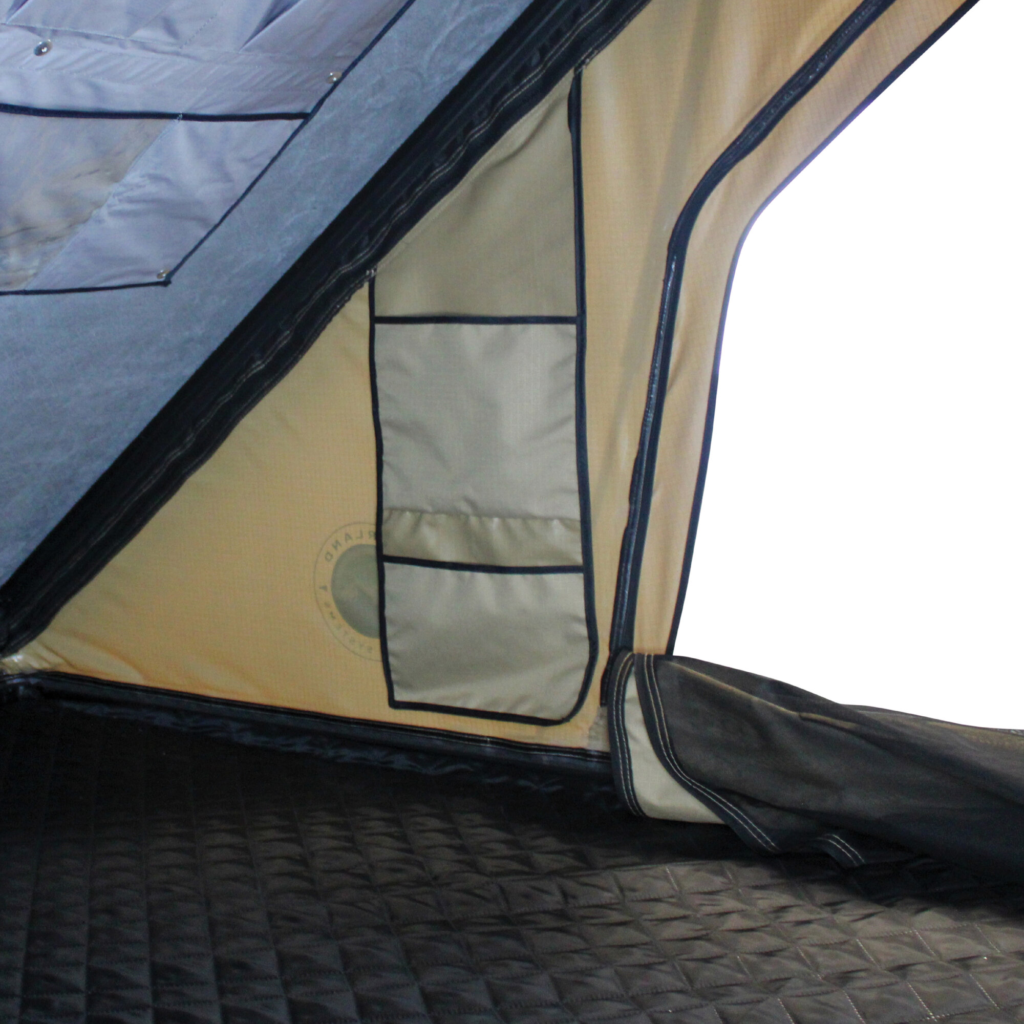 XD Sherpa Hybrid Soft Shell Roof Top Tent, Blue Body & Black Rainfly